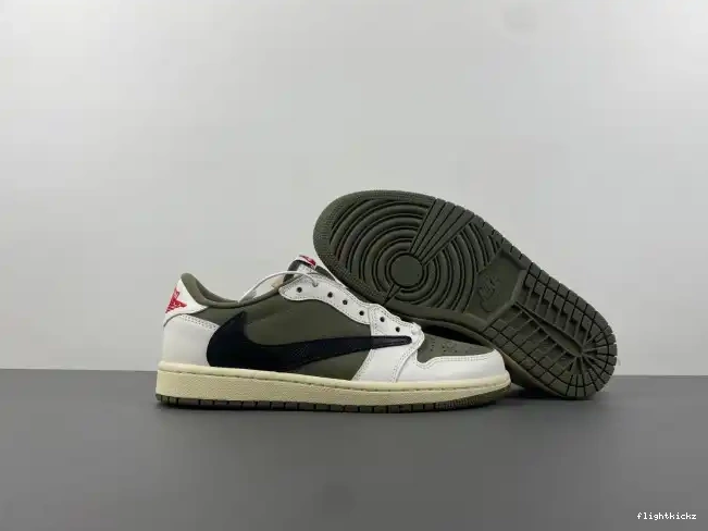 1 SCOTT OLIVE DM7866-200 OG JORDAN X MEDIUM LOW AIR TRAVIS 0607